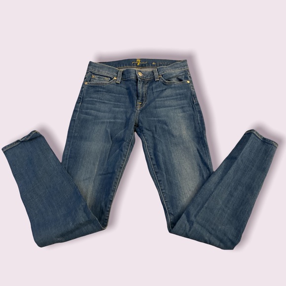 7 for all mankind - the skinny jeans, size 28 - Picture 3 of 8